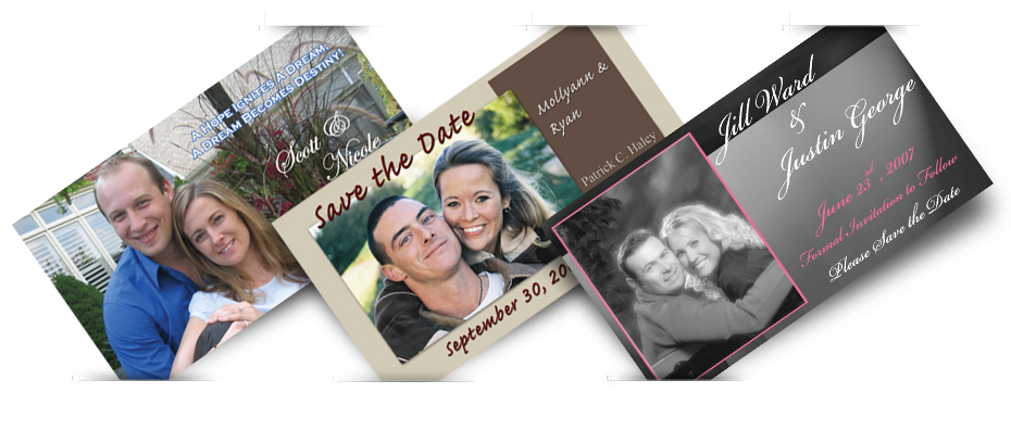 Custom SaveTheDate and Wedding Magnets