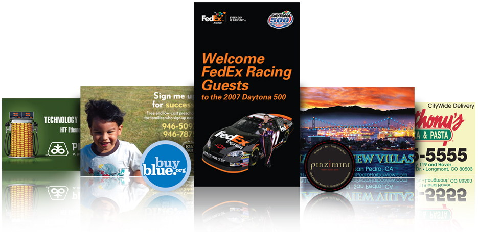 Custom Stock Size Magnets